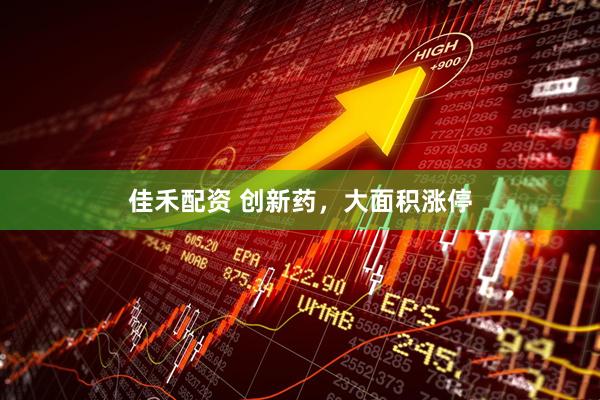 佳禾配资 创新药，大面积涨停